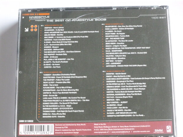 The Best of Hardstyle 2003 (4 CD)