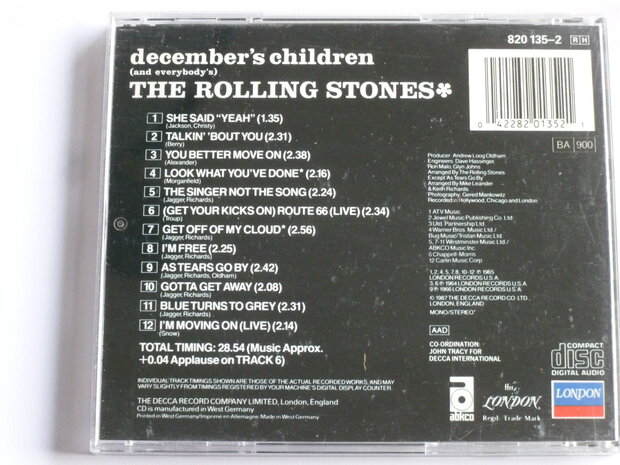 The Rolling Stones - December's  Children