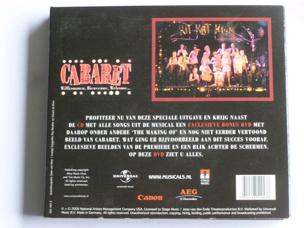 Cabaret - Het Nederlandse Cast Album (CD + DVD)