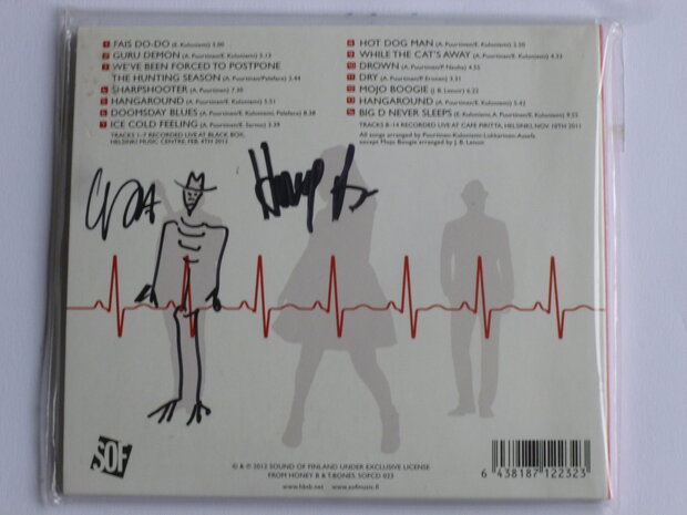 Honey B & T Bones - Alive in Helsinki (gesigneerd)