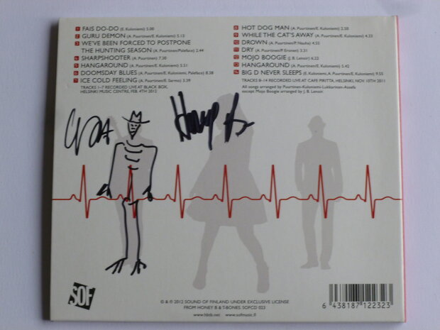 Honey B & T Bones - Alive in Helsinki (gesigneerd)