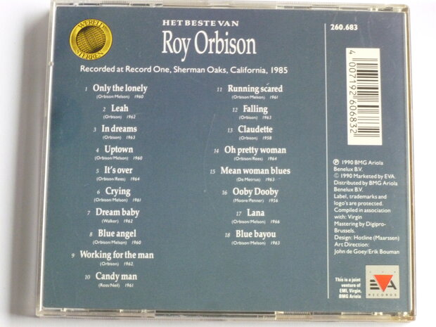 Roy Orbison - Het Beste van Roy Orbison