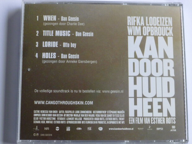 Kan door huid heen - Soundtrack / Dan Geesin, Anneke Giersbergen