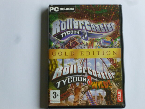 Rollercoaster Tycoon 3 Gold Edition (2 x PC CD Rom)