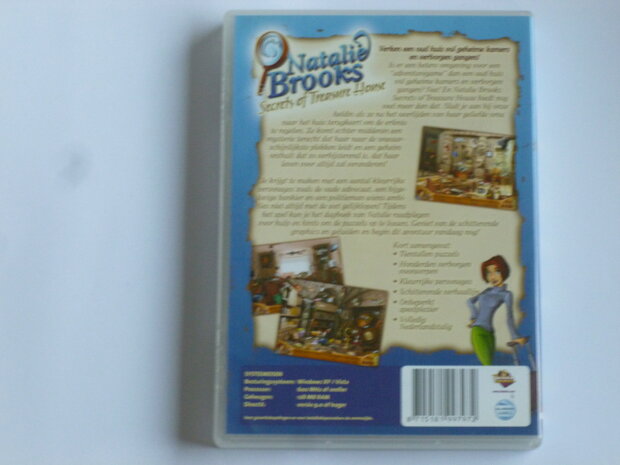 Nathalie Brooks: Secrets Of Treasure House (PC CD Rom)