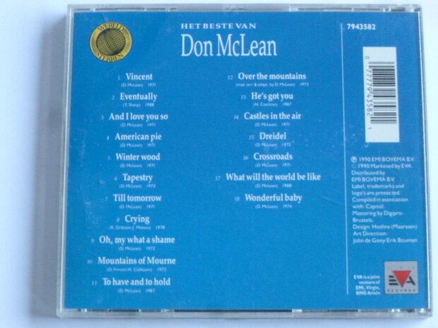 Don McLean - Het beste van Don McLean