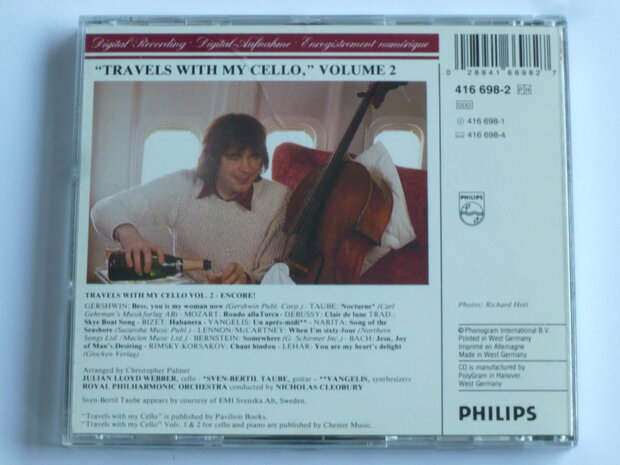 Julian Lloyd Webber - Travels with my Cello vol.2 / Encore!