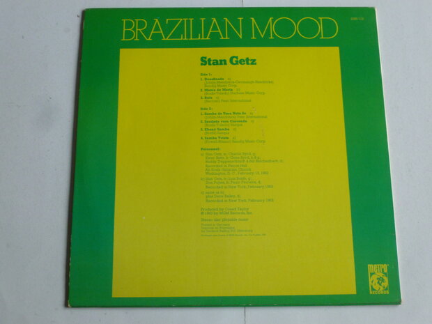 Stan Getz - Brazilian Mood (LP) 2356112