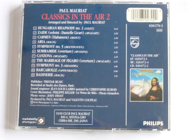 Paul Mauriat - Classics in the Air 2