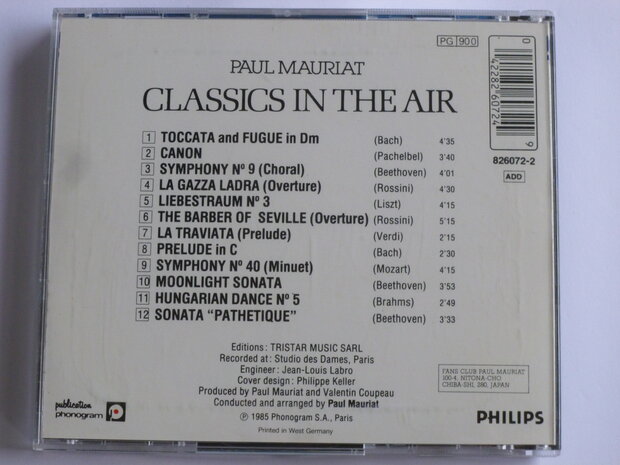 Paul Mauriat - Classics in the Air 