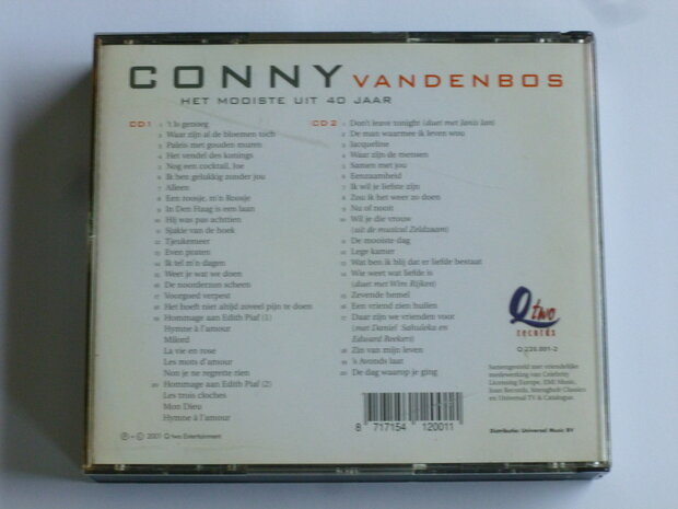 Conny Vandenbos - Het Mooiste uit 40 jaar (2 CD)