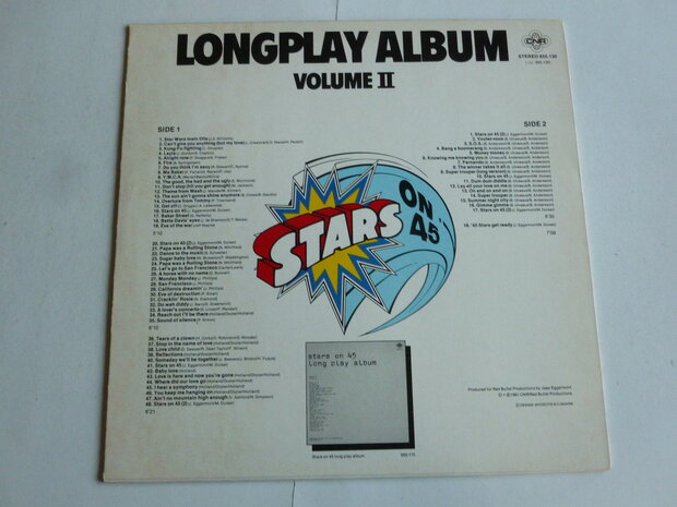 Stars on 45 / Longplay Album - Volume II (LP)