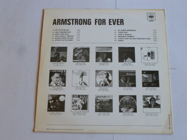 Louis Armstrong - Armstrong for ever (LP) 52027