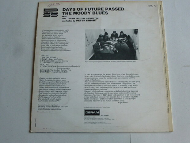 The Moody Blues - Days of Future Passed (LP) SML707