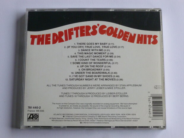 The Drifters' Golden Hits