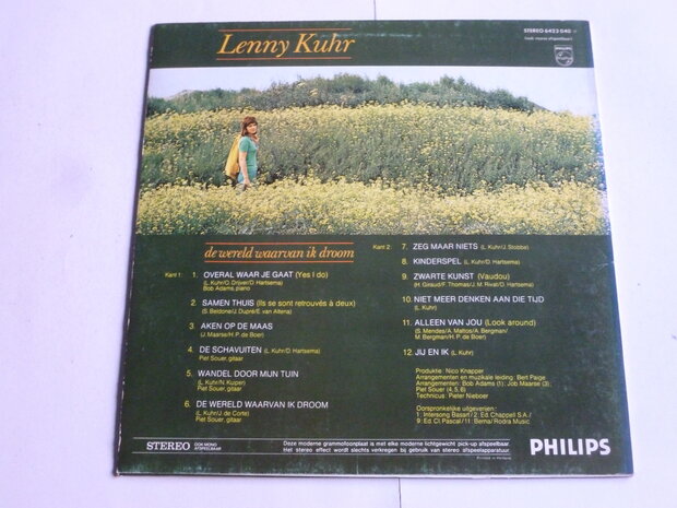 Lenny Kuhr - De wereld waarvan ik droom (LP) 6423040