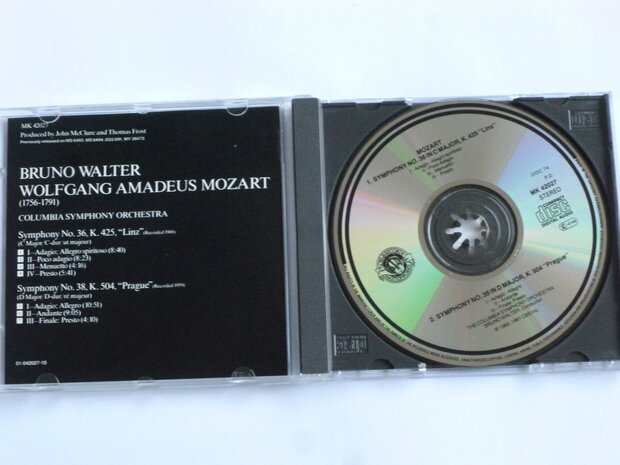 Mozart - Symphony 36, 38 / Bruno Walter