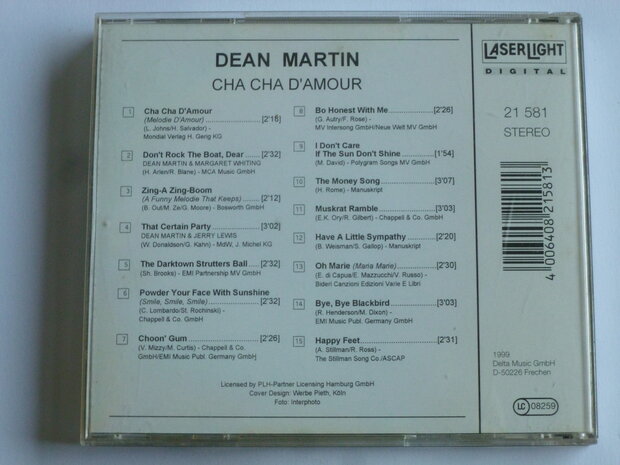 Dean Martin - Cha Cha D' Amour