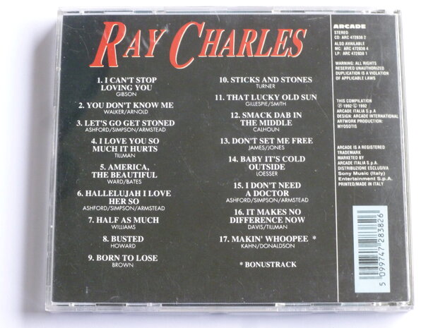 Ray Charles - I can't stop loving you...