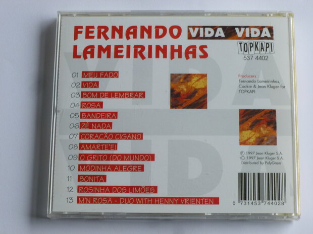 Fernando  Lameirinhas - Vida Vida (topkapi)