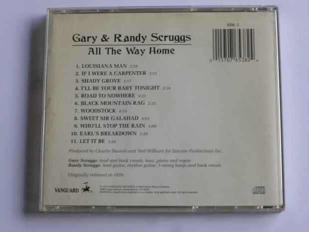 Gary & Randy Scruggs - All the way home