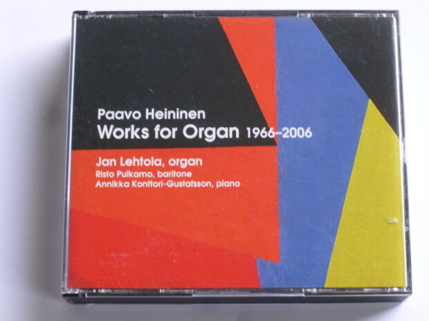 Paavo Heininen - Works for Organ 1966-2006 / Jan Lehtola (4 CD)