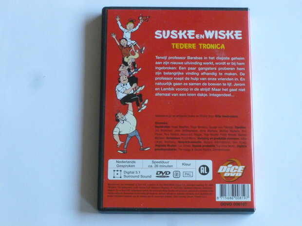 Suske en Wiske - Tedere Tronica (DVD)