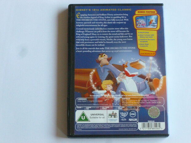 The Sword in the Stone  - Walt Disney (DVD)