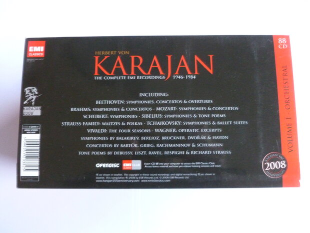 Herbert von Karajan - The Complete EMI Recording 1946-1984 / Volume 1 (88 CD) 