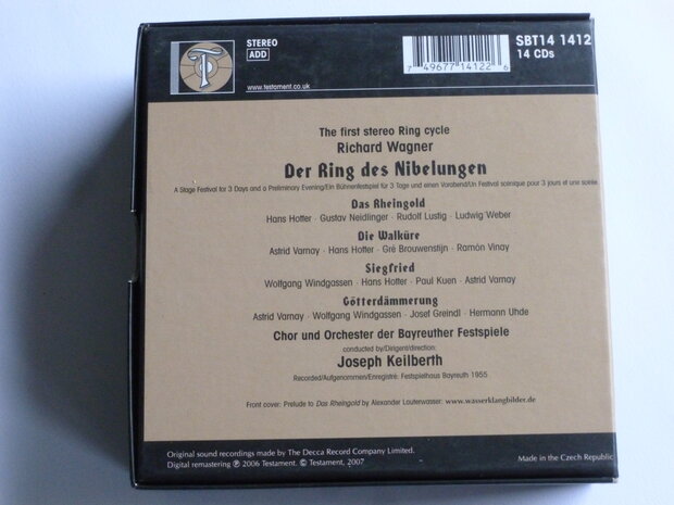 Richard Wagner - Der Ring des Nibelungen / Joseph Keilberth (14 CD)