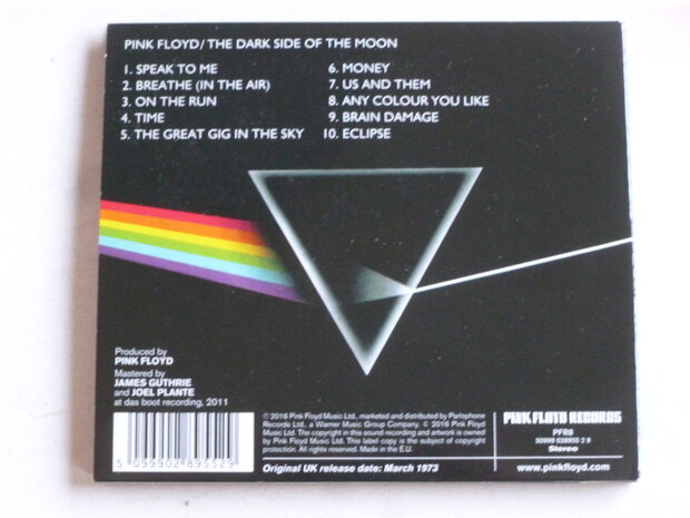 Pink Floyd - The Dark side of the Moon (digipack)