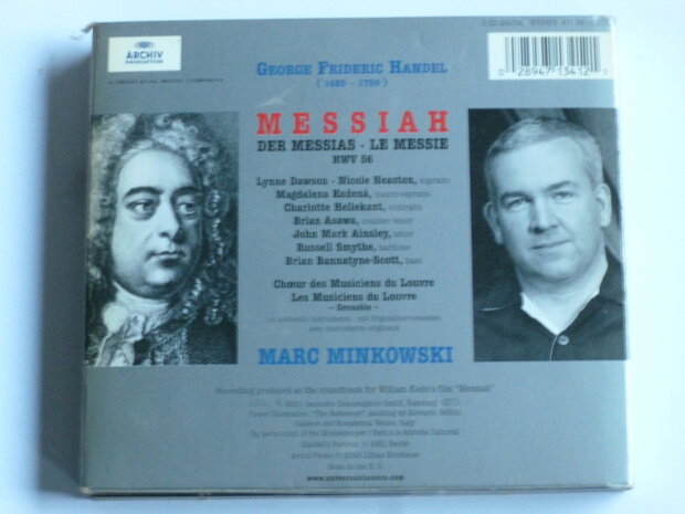 Handel - Messiah / Minkowski (2 CD)