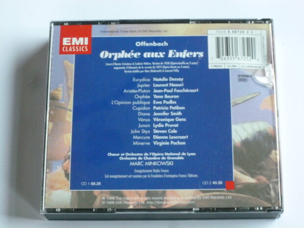 Offenbach - Orphee aux Enfers / Marc Minkowski (2 CD)