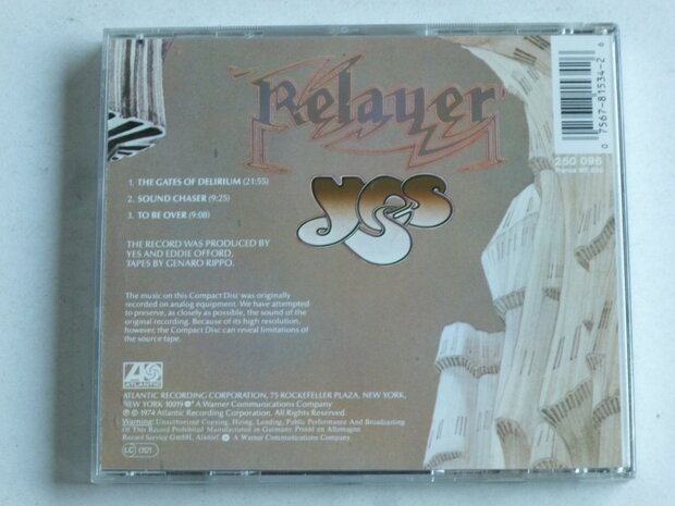 Yes - Relayer (1974)