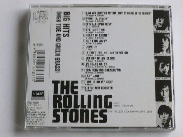 The Rolling Stones - Big Hits (high tide and green grass) Japan