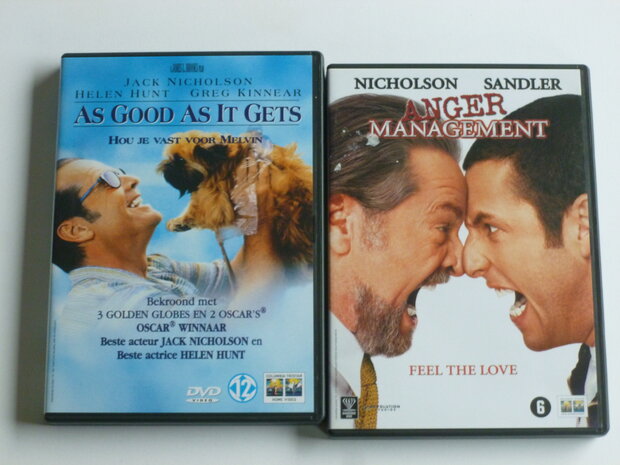 Anger Management + As Good as it Gets - Jack Nicholson (2 DVD)