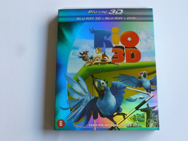 Rio -  Blu-ray 3D + Blu-ray + DVD