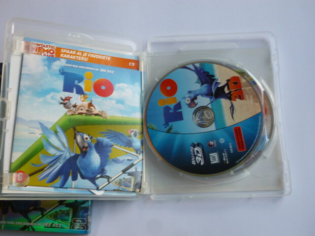 Rio -  Blu-ray 3D + Blu-ray + DVD