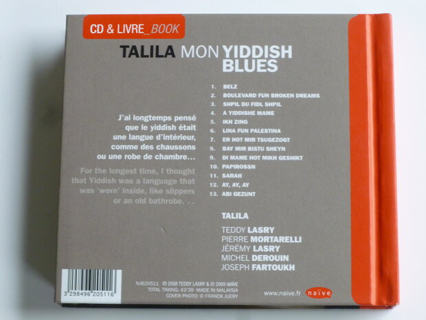 Talila - Mon Yiddish Blues ( CD + Book)