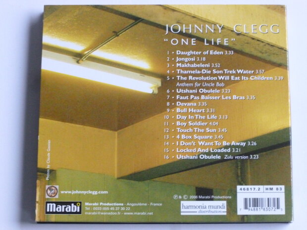 Johnny Clegg - One Life (digipack)