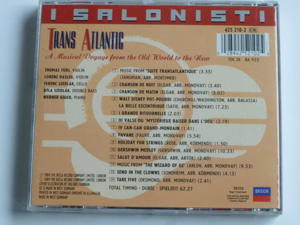 I Salonisti - Trans Atlantic