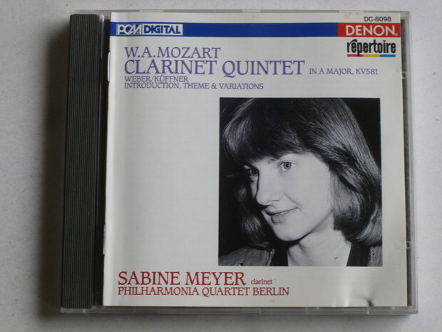 Mozart - Clarinet Quintet / Sabina Meyer (japan)