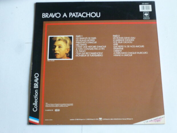 Patachou - 18 Titres Originaux (LP)