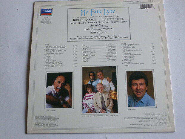 My Fair Lady - Kiri Te Kanawa, Jeremy Irons (LP)