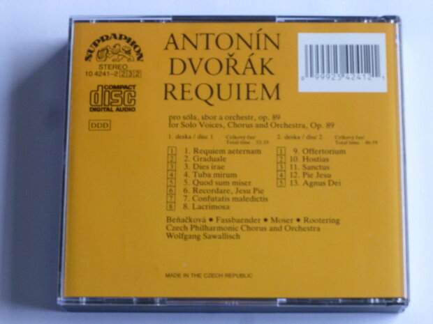 Dvorak - Requiem / Wolfgang Sawallisch (2 CD)