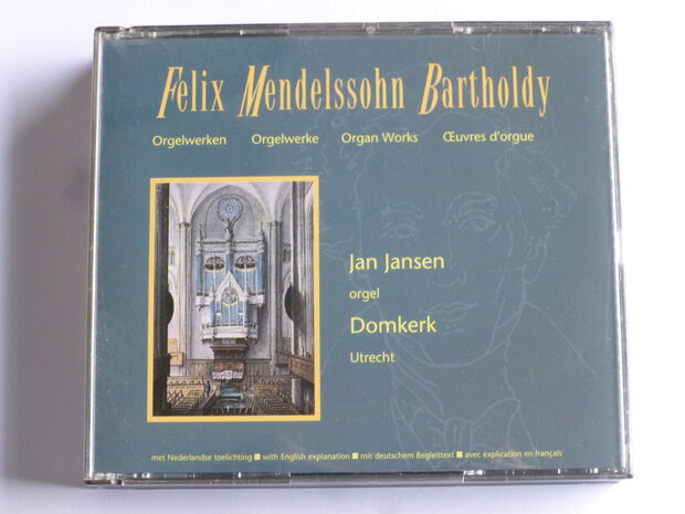 Mendelssohn - Orgelwerken / Jan Jansen, Domkerk (2 CD)