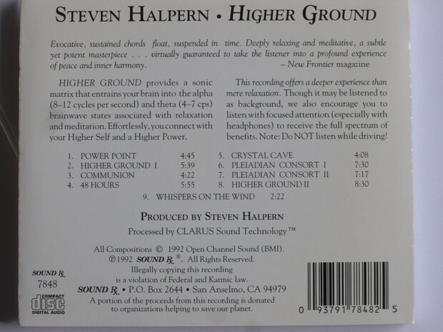 Steven Halpern - Higher Ground