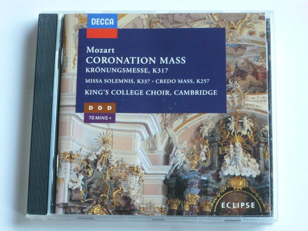 Mozart - Coronation Mass / King's College Choir, Cleobury