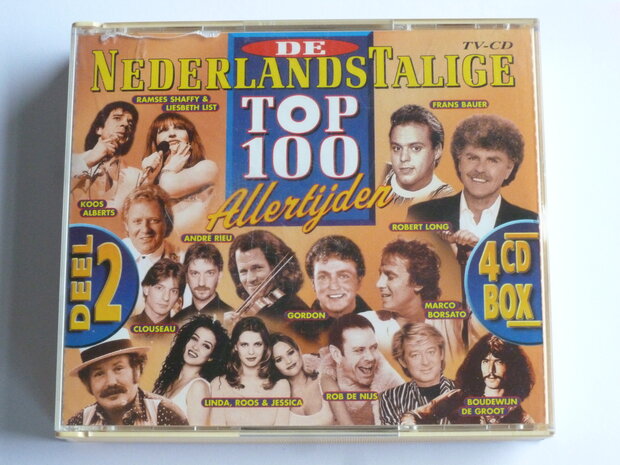 De Nederlandstalige Top 100 Aller Tijden Deel 2 (4 CD Box)