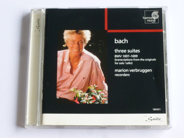 Bach - Three Suites / Marion Verbruggen